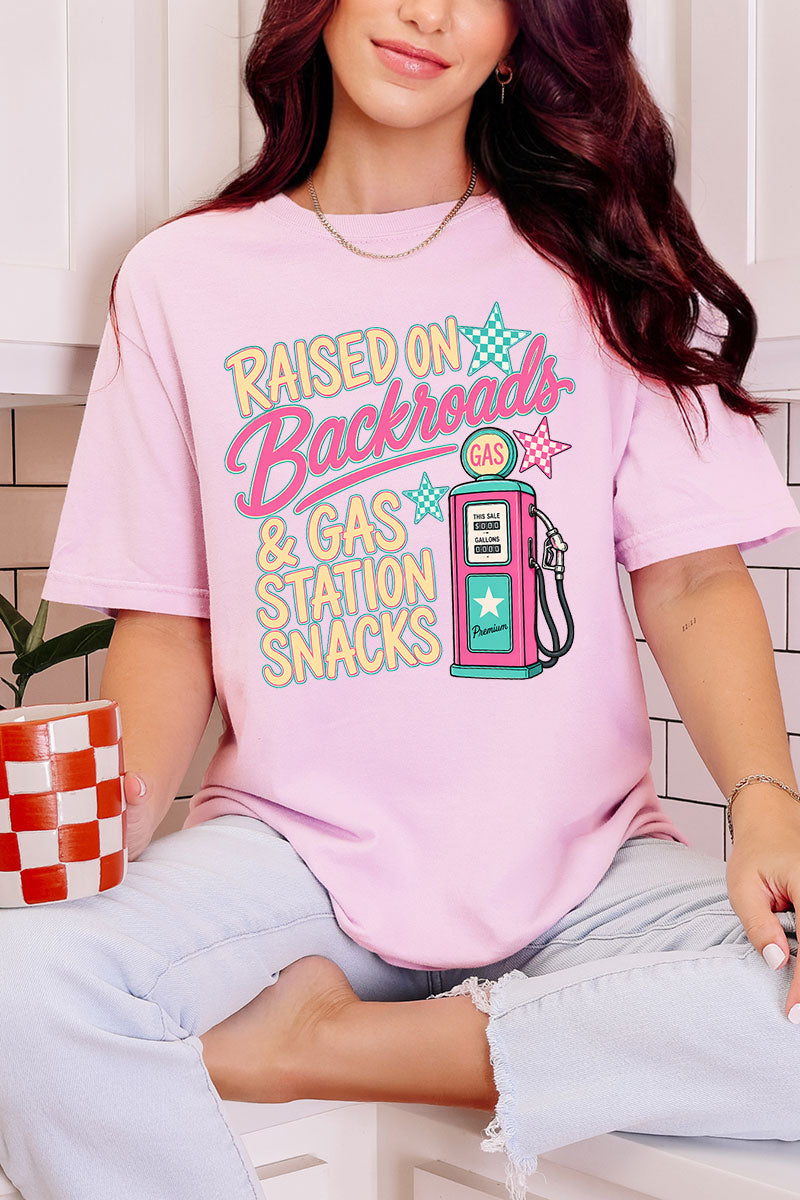Gas Station Snacks Comfort Colors Adult Ring-Spun Cotton Tee