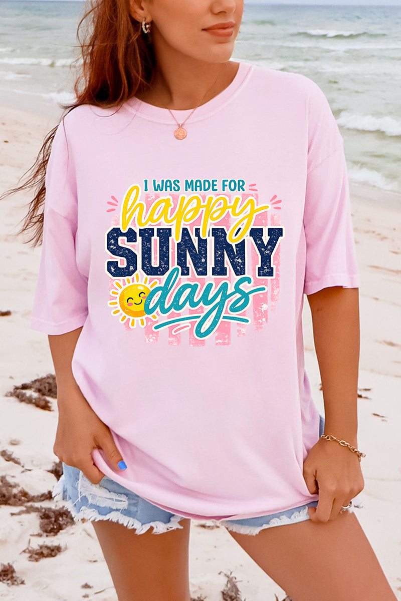 Made For Sunny Days Comfort Colors Adult Ring-Spun Cotton Tee