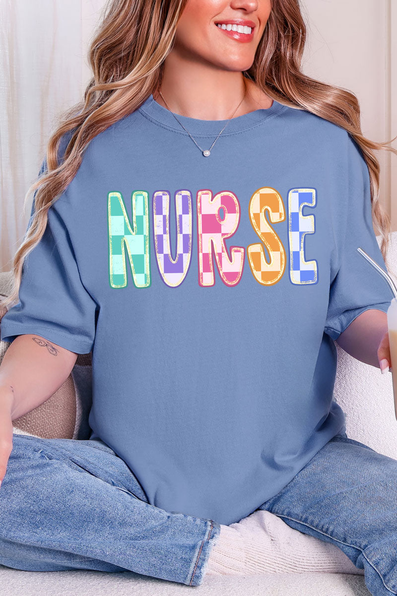 Bright Minds Nurse Comfort Colors Adult Ring-Spun Cotton Tee
