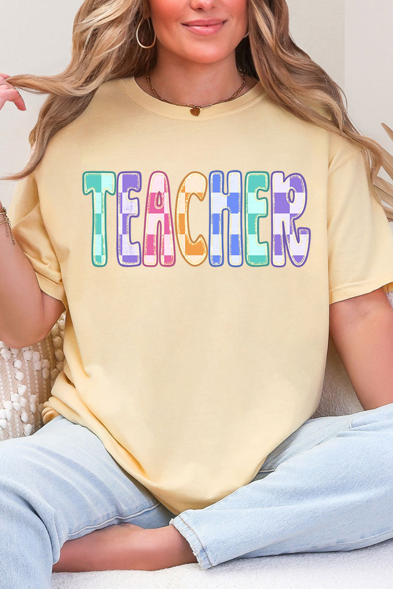 Bright Minds Teacher Comfort Colors Adult Ring-Spun Cotton Tee