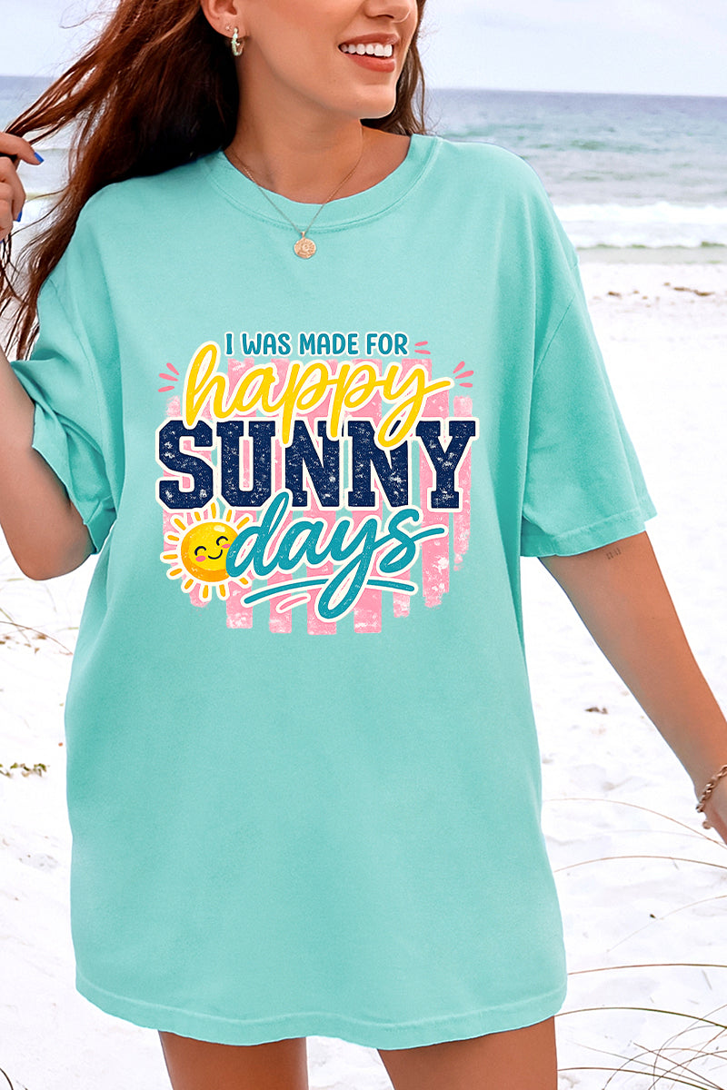 Made For Sunny Days Comfort Colors Adult Ring-Spun Cotton Tee