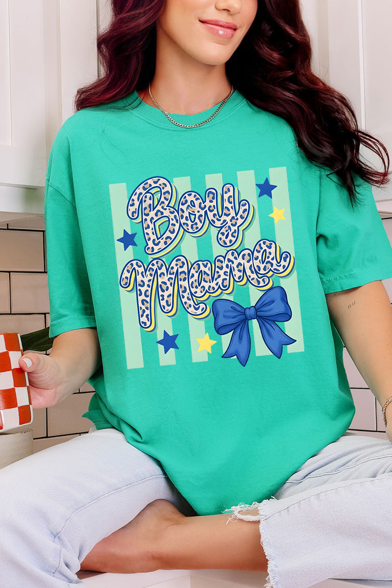Wild Ones Boy Mama Comfort Colors Adult Ring-Spun Cotton Tee