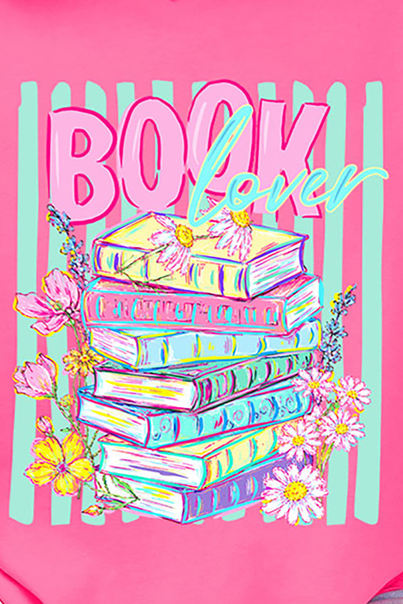 Petals & Paperback Book Lover Comfort Colors Adult Ring-Spun Cotton Tee