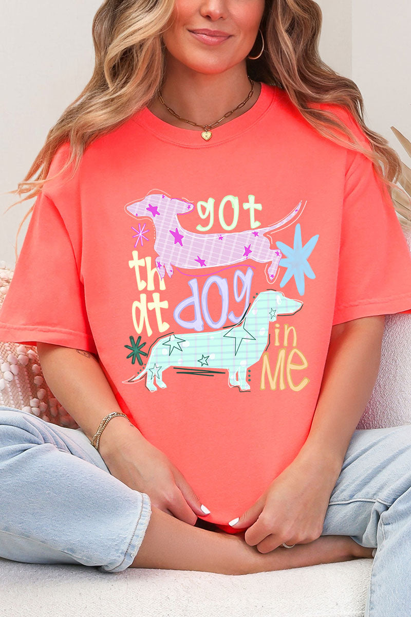 Got That Dog In Me Comfort Colors Adult Ring-Spun Cotton Tee