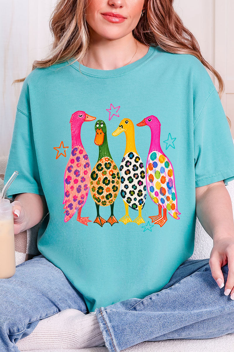 Neon Quack Pack Comfort Colors Adult Ring-Spun Cotton Tee
