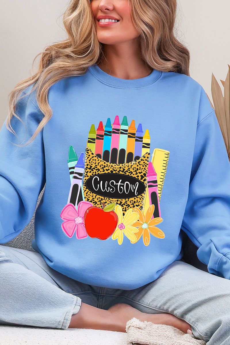 Personalized Teaching In Full Color Heavy Blend Crew product image 5