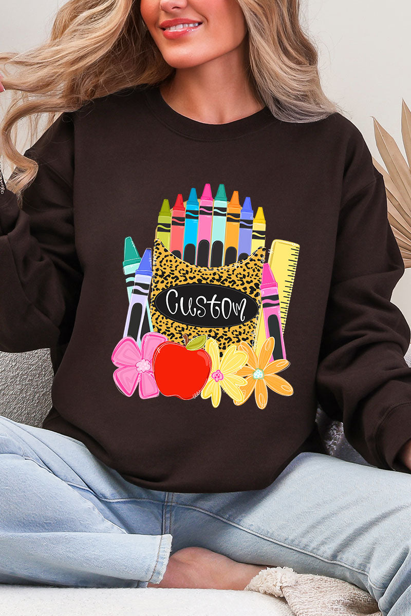 Personalized Teaching In Full Color Heavy Blend Crew product image 7