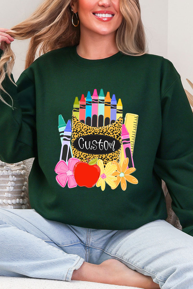 Personalized Teaching In Full Color Heavy Blend Crew product image 8