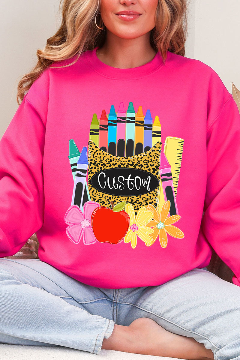 Personalized Teaching In Full Color Heavy Blend Crew product image 9