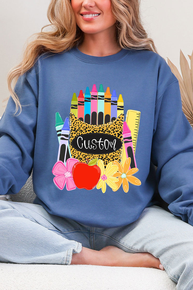 Personalized Teaching In Full Color Heavy Blend Crew product image 16