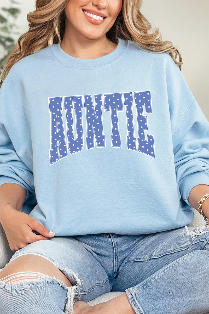 Blue Dot Auntie Heavy Blend Crew Sweatshirt product image 1