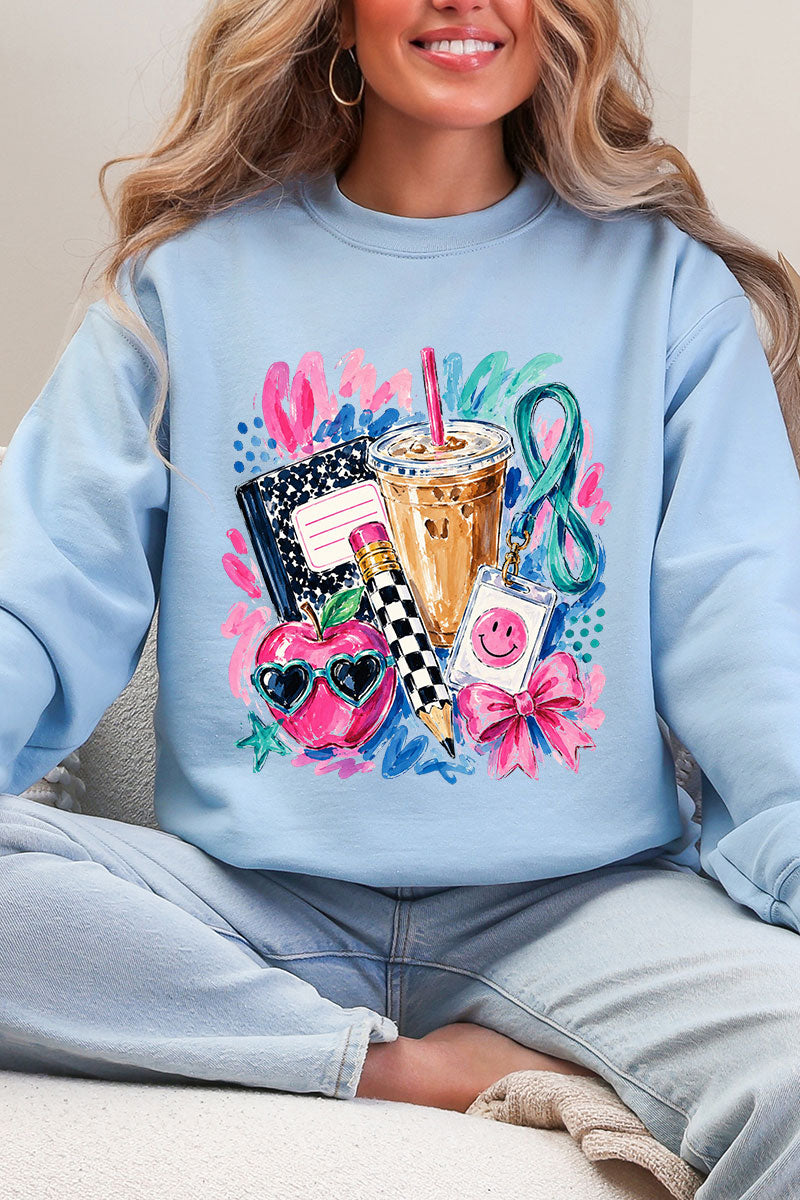 Bows, Books & Brews Heavy Blend Crew Sweatshirt product image 1