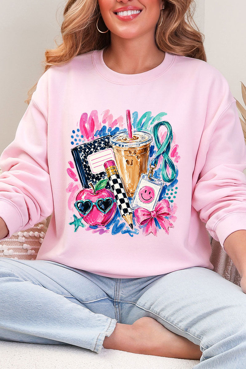Bows, Books & Brews Heavy Blend Crew Sweatshirt product image 6