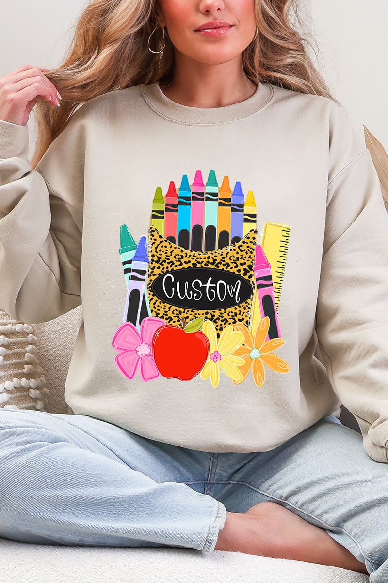 Personalized Teaching In Full Color Heavy Blend Crew product image 14