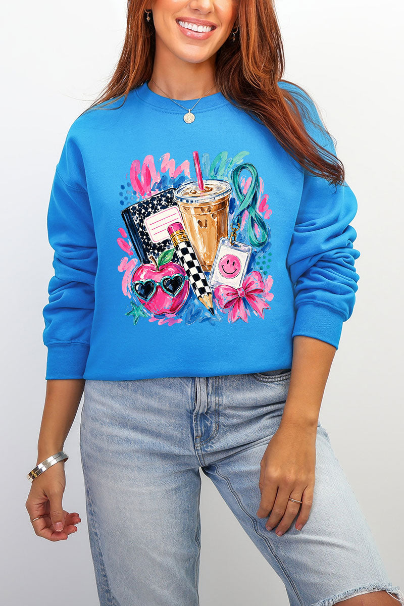 Bows, Books & Brews Heavy Blend Crew Sweatshirt product image 9