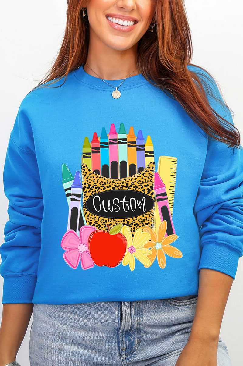 Personalized Teaching In Full Color Heavy Blend Crew product image 15