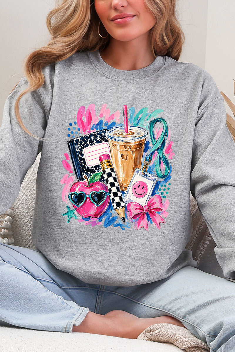 Bows, Books & Brews Heavy Blend Crew Sweatshirt product image 10