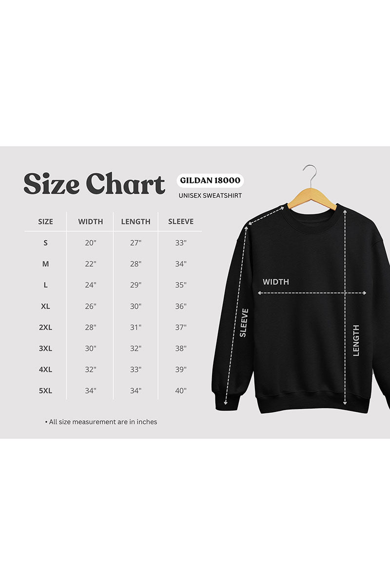 Blue & White Varsity Bow Heavy Blend Crew Sweatshirt product image 8