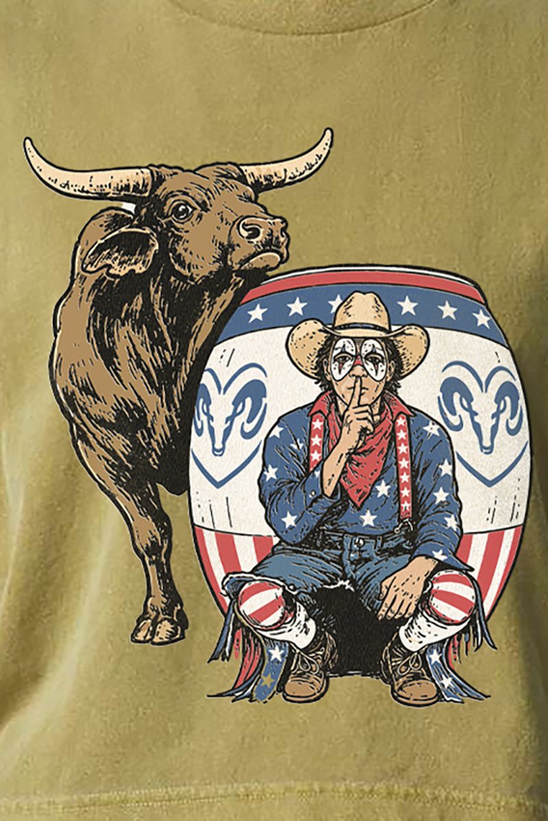 American Rodeo Clown Women's Garment-Dyed Heavyweight product image 2