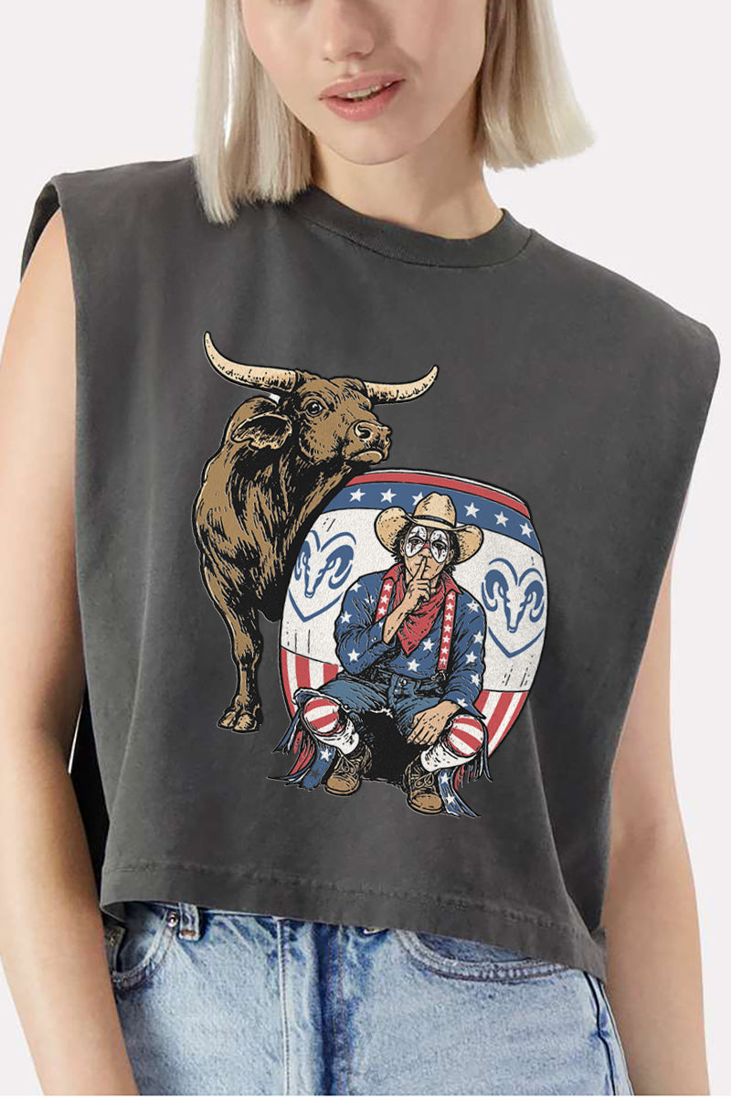 American Rodeo Clown Women's Garment-Dyed Heavyweight product image 3