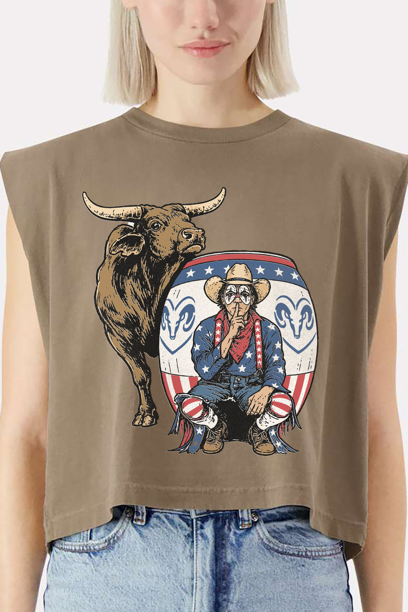 American Rodeo Clown Women's Garment-Dyed Heavyweight product image 4