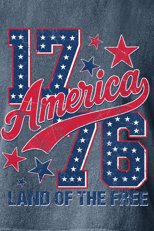 1776 Retro Women's Garment-Dyed Heavyweight Muscle Tee product image 2