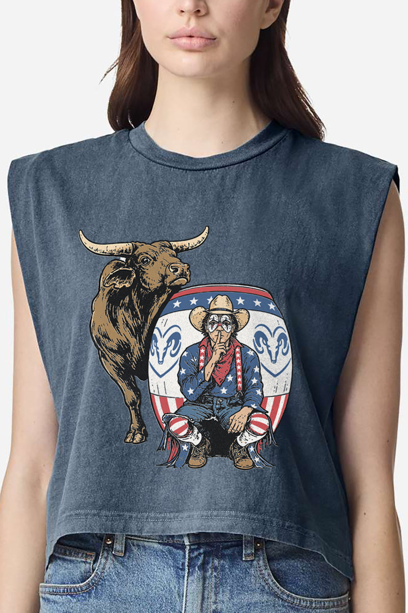 American Rodeo Clown Women's Garment-Dyed Heavyweight product image 7