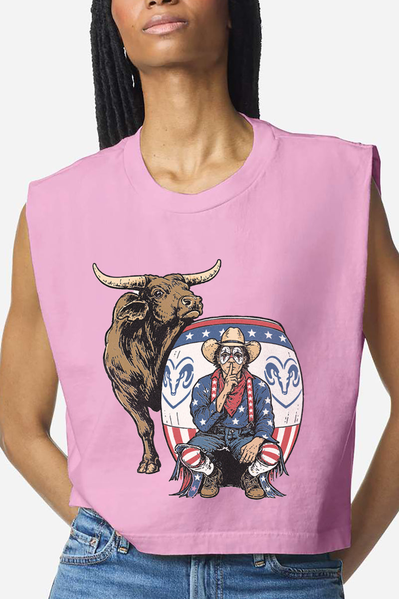 American Rodeo Clown Women's Garment-Dyed Heavyweight product image 8