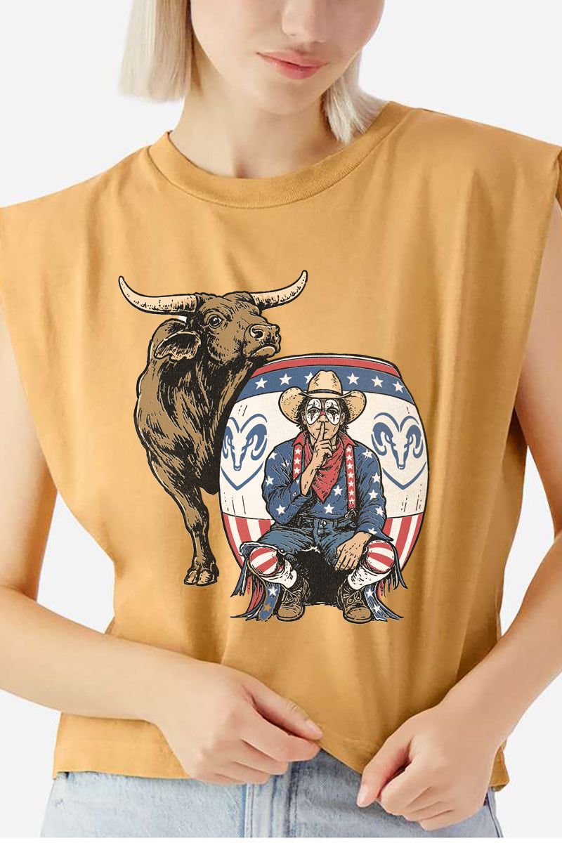 American Rodeo Clown Women's Garment-Dyed Heavyweight product image 6