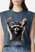 America's Backyard BBQ Bandit Women's Garment-Dyed product image 1