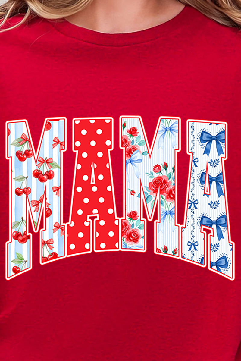 Sweet Cherry Mama Short Sleeve Relaxed Fit T-Shirt product image 2