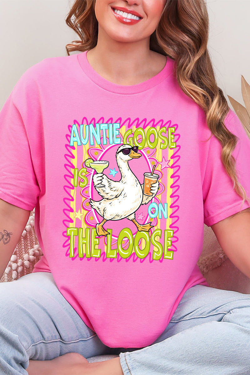 Auntie Goose On The Loose Short Sleeve Relaxed Fit T-Shirt product image 3
