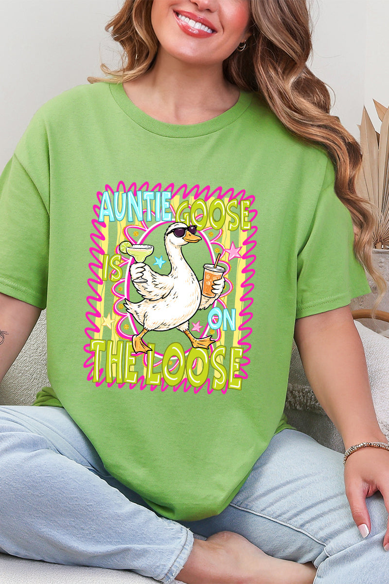 Auntie Goose On The Loose Short Sleeve Relaxed Fit T-Shirt product image 4