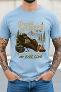 Resting My Eyes Club Short Sleeve Relaxed Fit T-Shirt product image 1