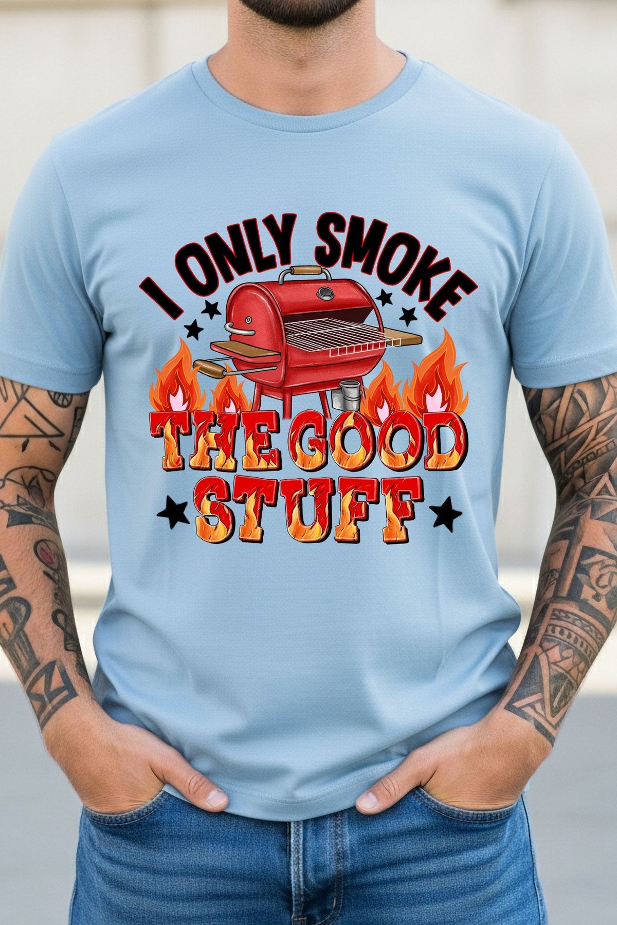 Smoke The Good Stuff Short Sleeve Relaxed Fit T-Shirt product image 8