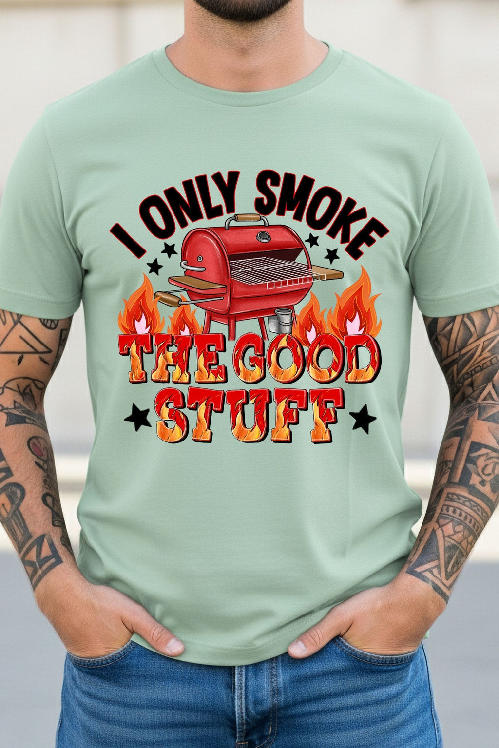 Smoke The Good Stuff Short Sleeve Relaxed Fit T-Shirt product image 9