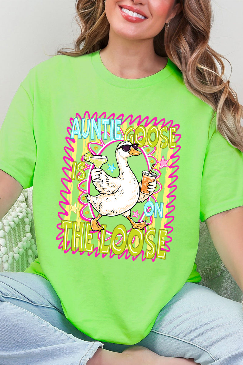 Auntie Goose On The Loose Short Sleeve Relaxed Fit T-Shirt product image 5