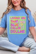Striped Blue Collar Dollar Yellow And Pink Softstyle Adult product image 1