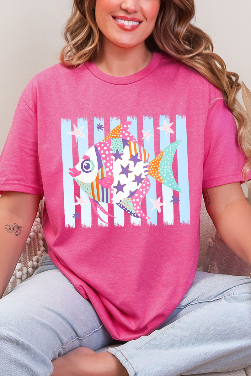 Candy Coast Angelfish Softstyle Adult T-Shirt product image 6