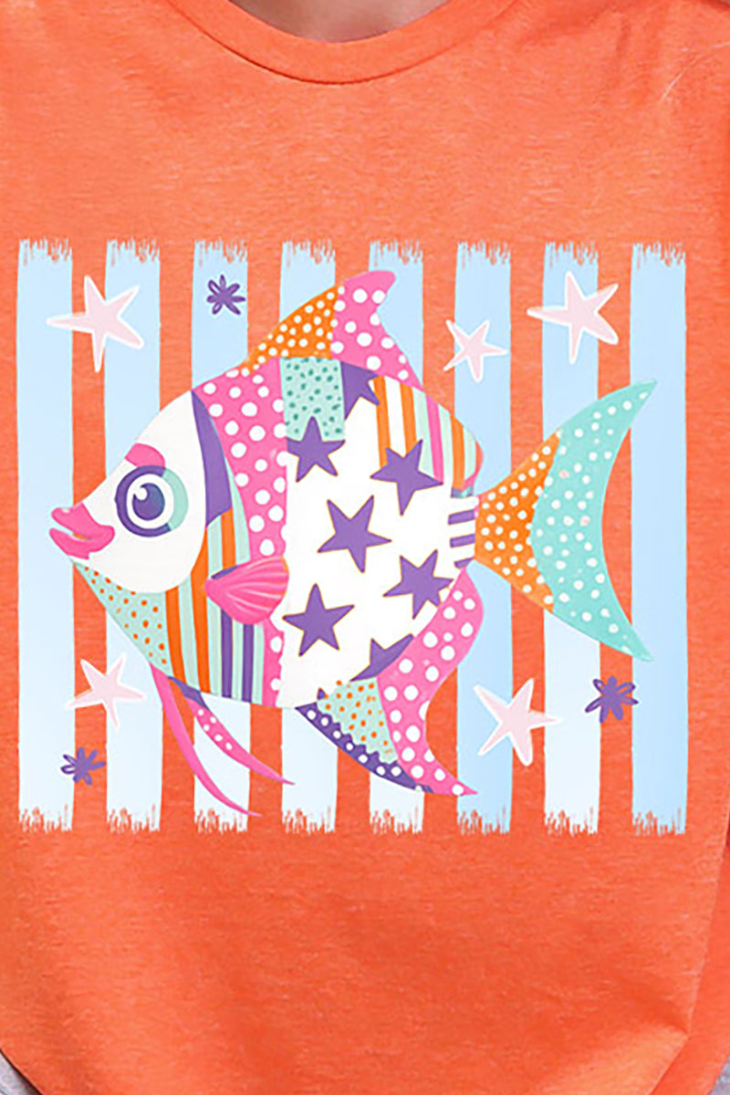 Candy Coast Angelfish Softstyle Adult T-Shirt product image 2