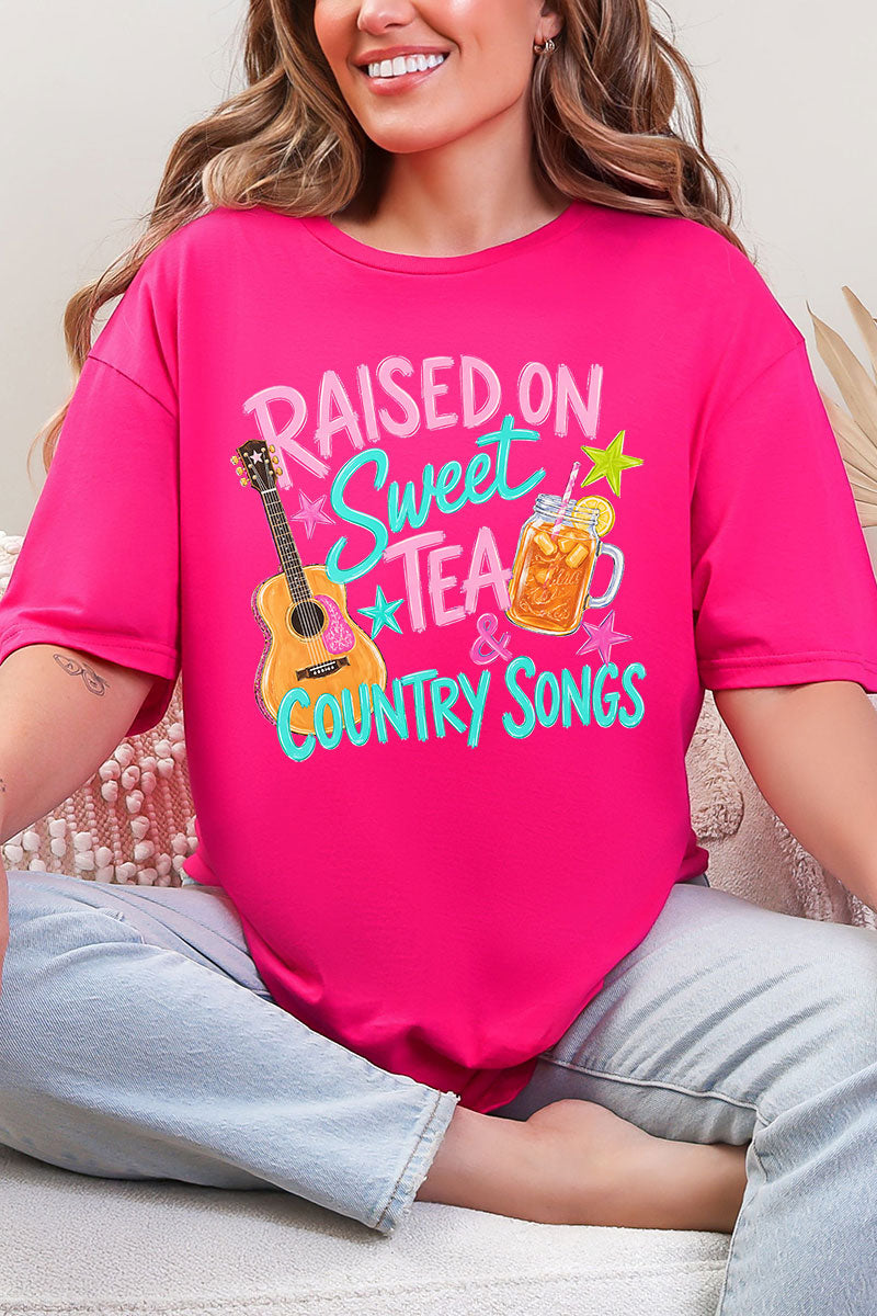 Sweet Tea And Country Music Softstyle Adult T-Shirt product image 5