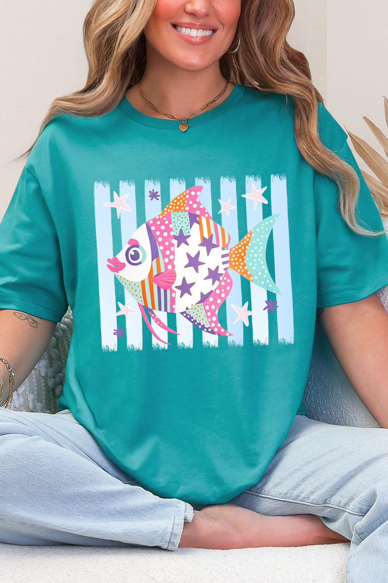 Candy Coast Angelfish Softstyle Adult T-Shirt product image 7