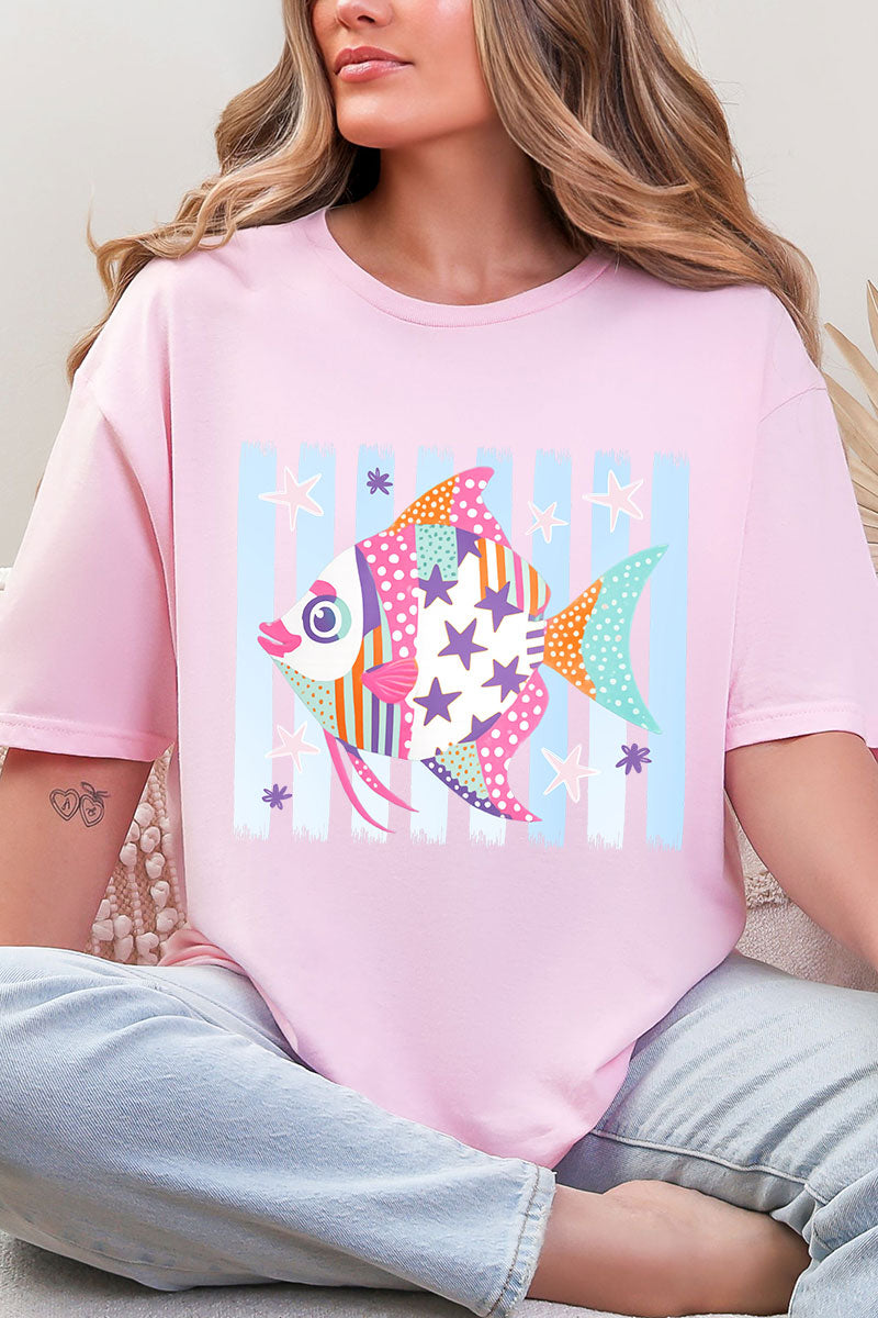 Candy Coast Angelfish Softstyle Adult T-Shirt product image 8