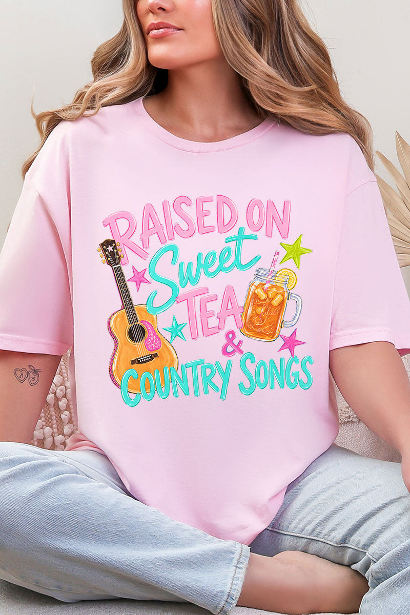 Sweet Tea And Country Music Softstyle Adult T-Shirt product image 6