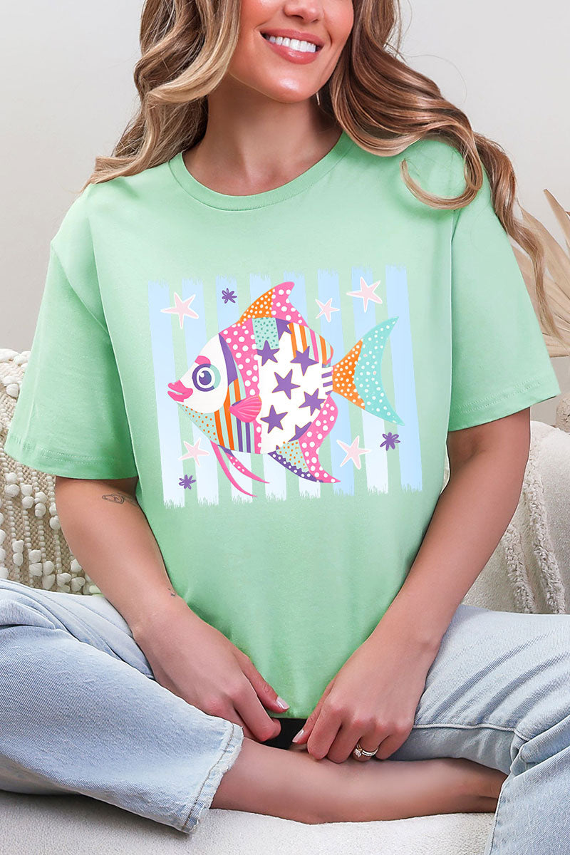 Candy Coast Angelfish Softstyle Adult T-Shirt product image 9