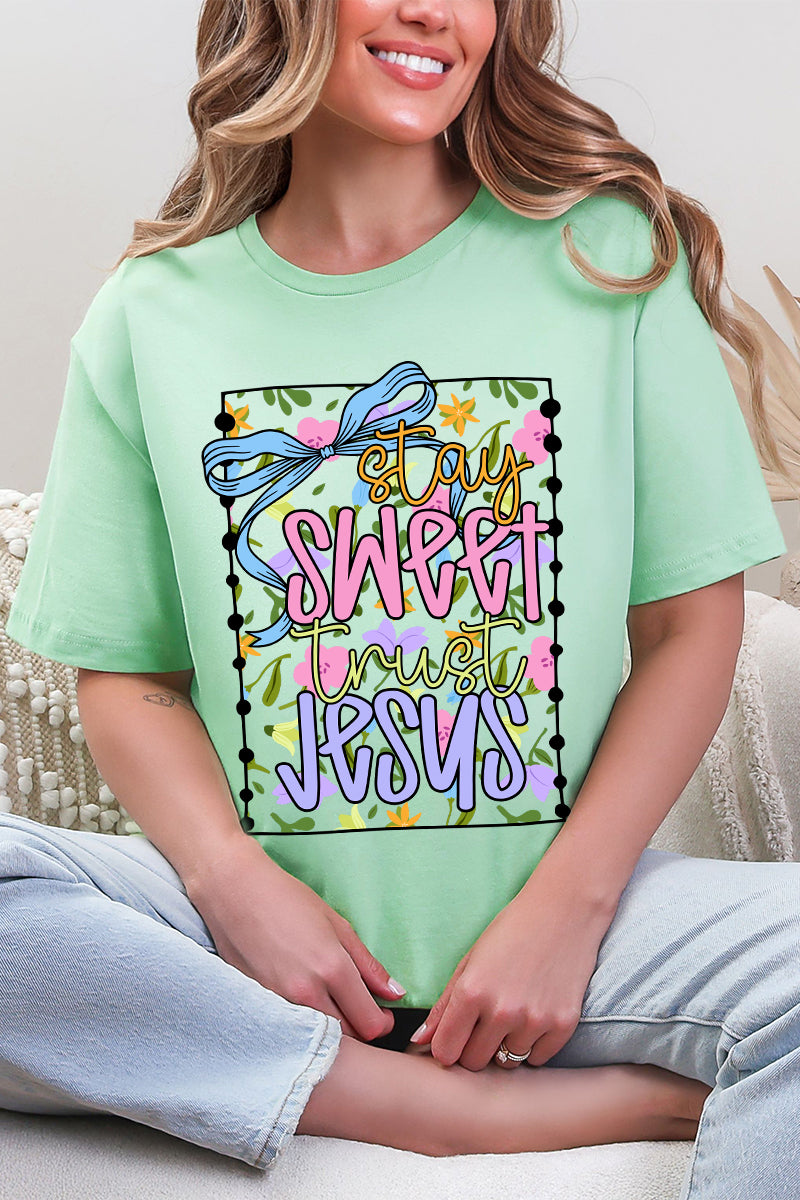 Stay Sweet Trust Jesus Softstyle Adult T-Shirt product image 6