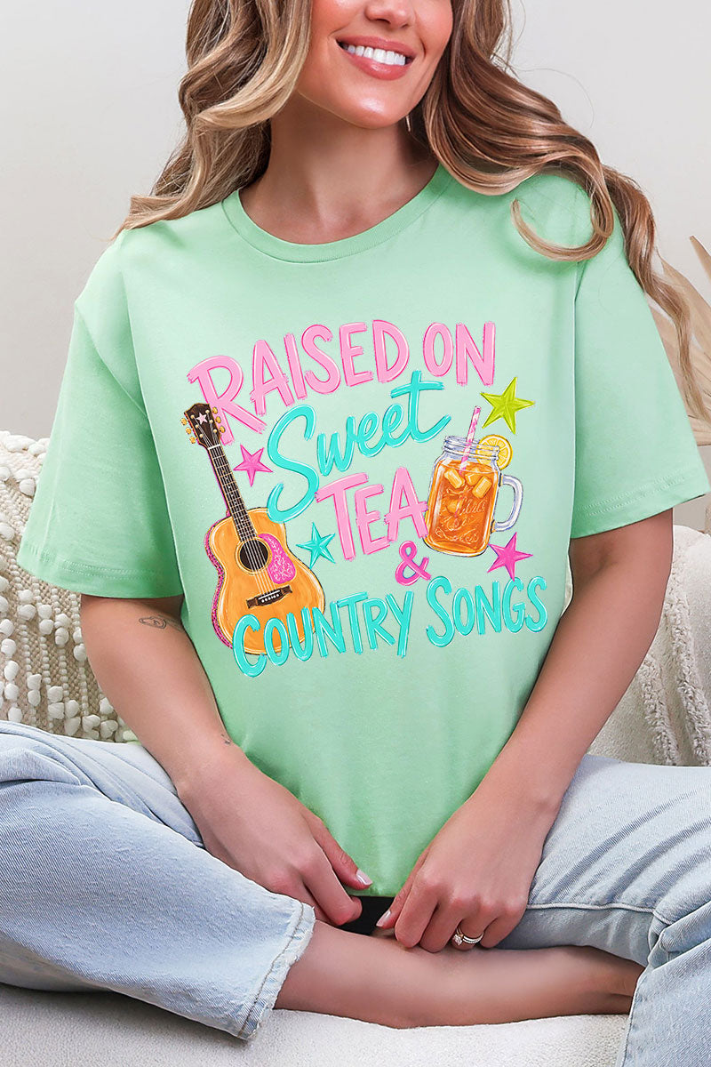 Sweet Tea And Country Music Softstyle Adult T-Shirt product image 7