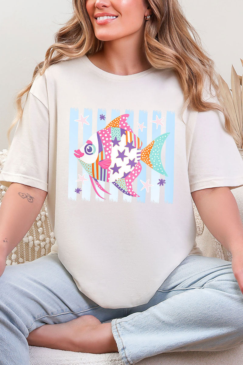 Candy Coast Angelfish Softstyle Adult T-Shirt product image 10