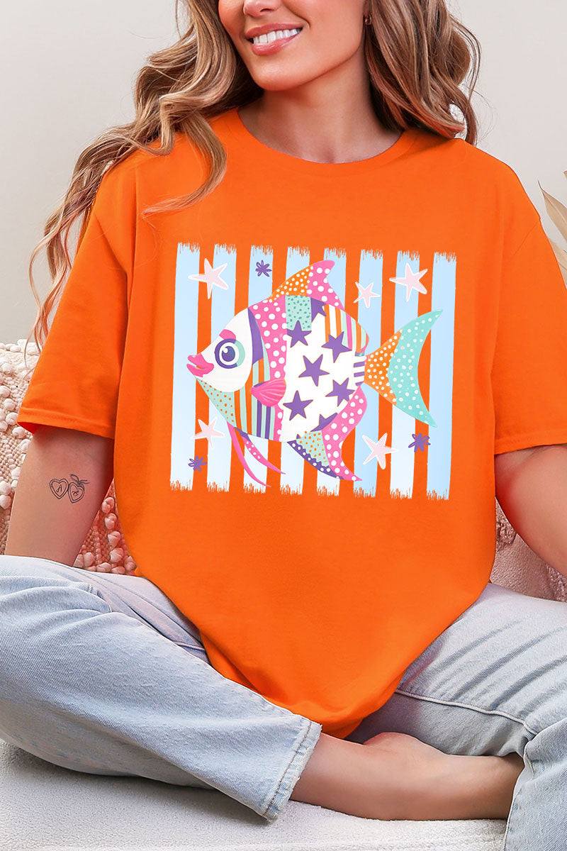 Candy Coast Angelfish Softstyle Adult T-Shirt product image 11