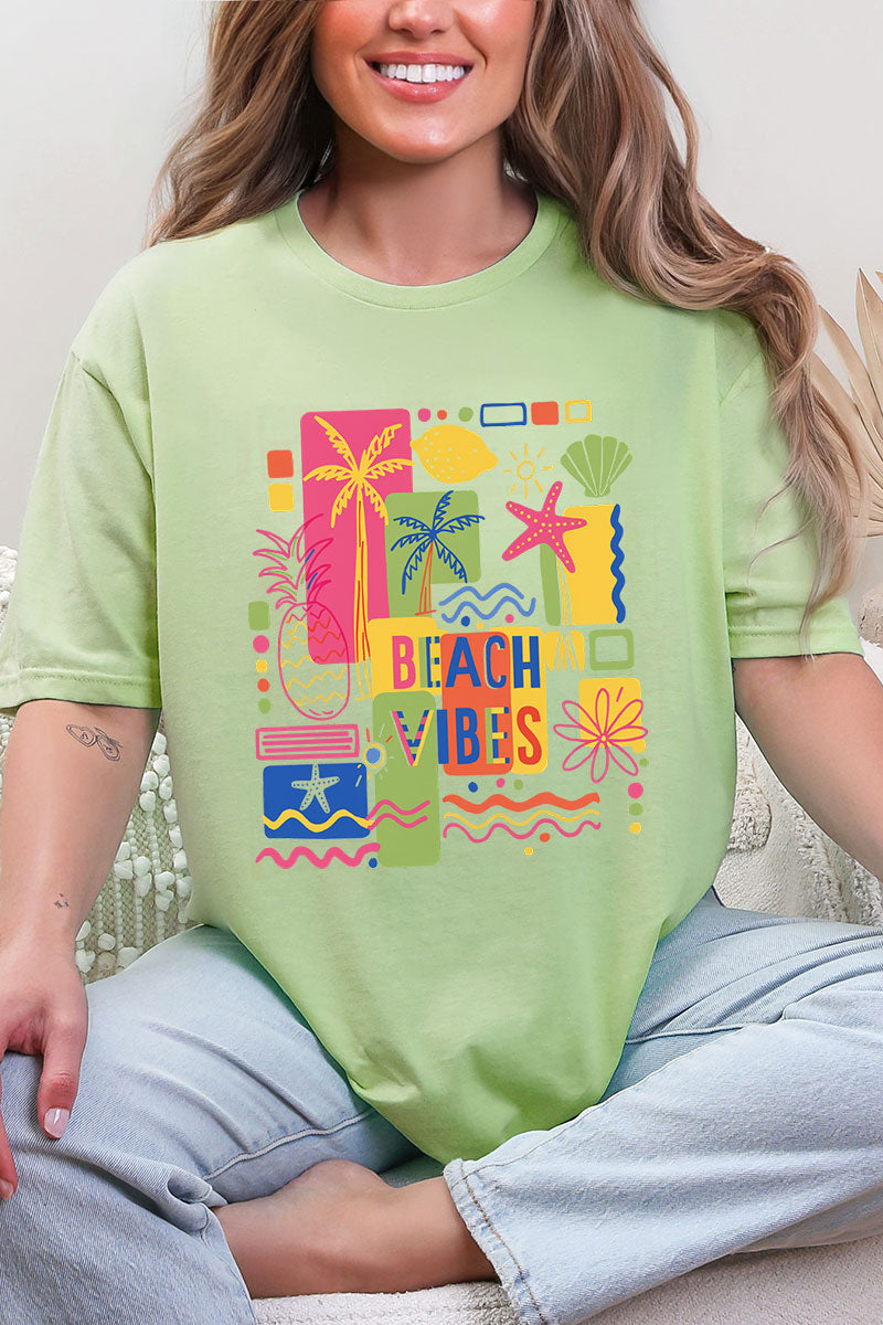 Coastal Daydreams Beach Vibes Softstyle Adult T-Shirt product image 1